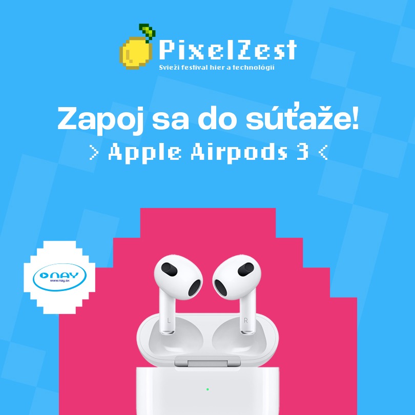 Zapoj sa do súťaže o Apple Airpods 3